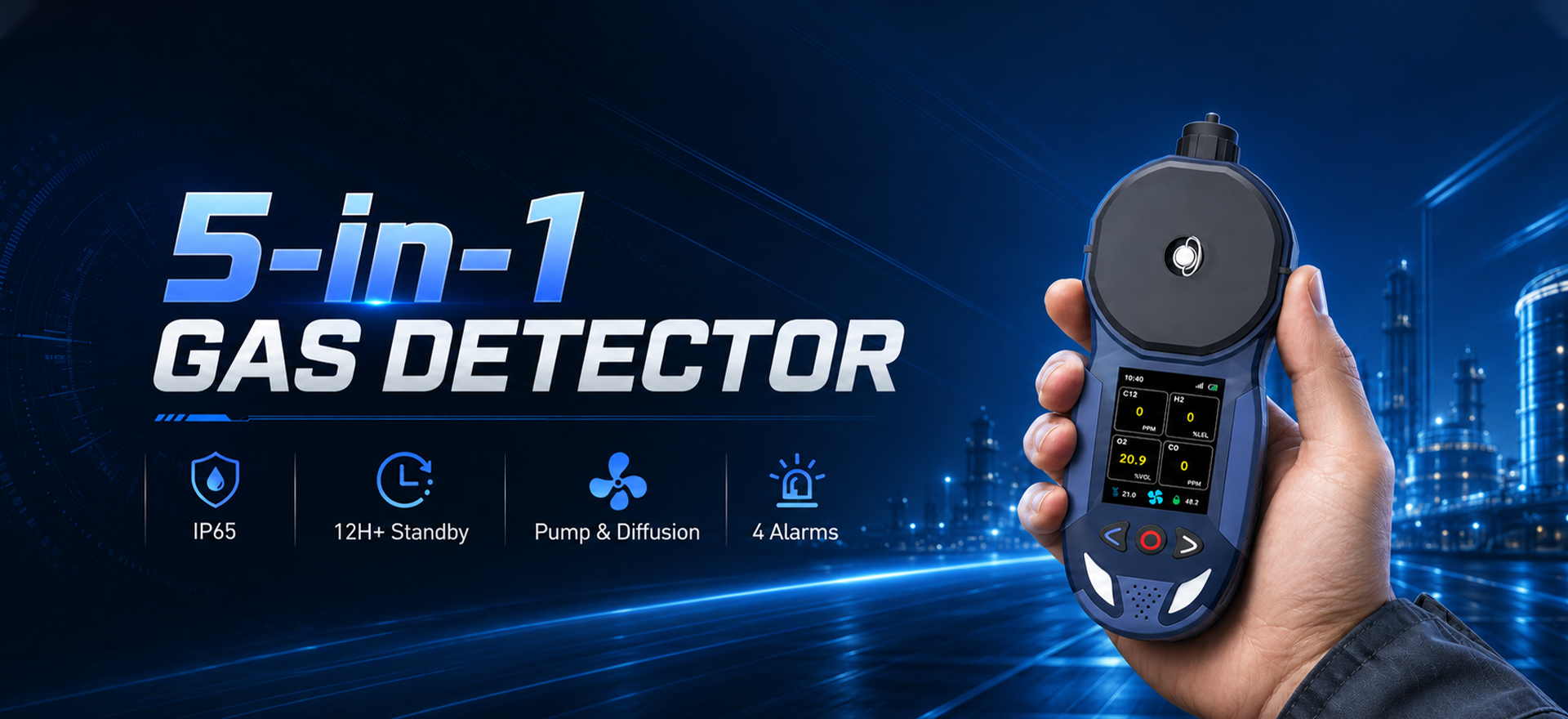 PORTABLE GASDETECTOR