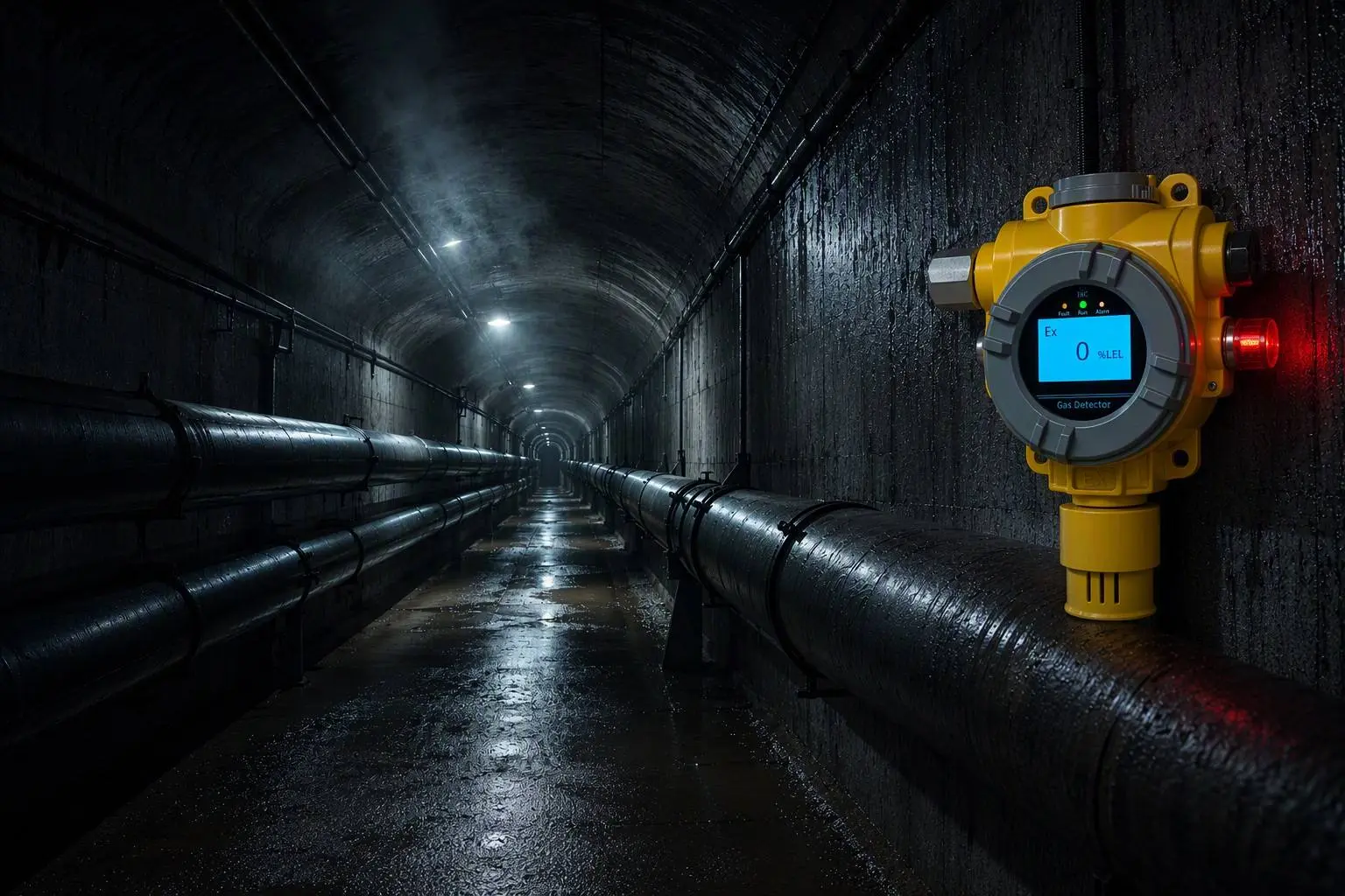 Underground Utility Tunnels · 18% LEL