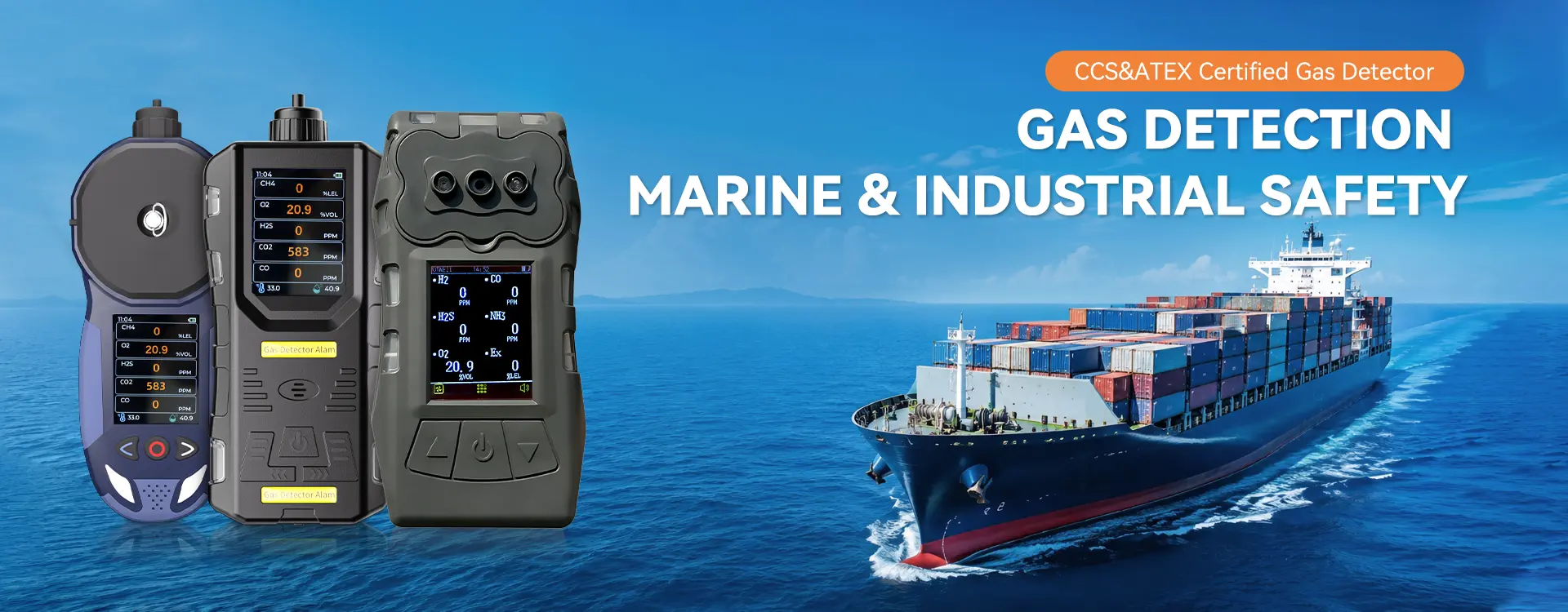 GAS DETECTION MARINE & INDUSTRIAL SAFETY