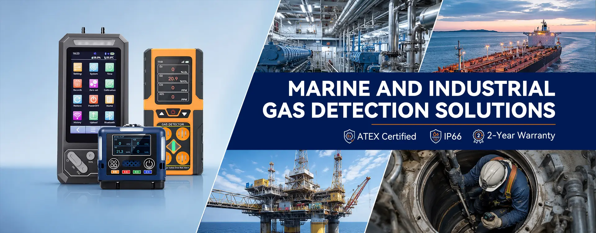 MARINE AND INDUSTRIALGAS DETECTION SOLUTIONS