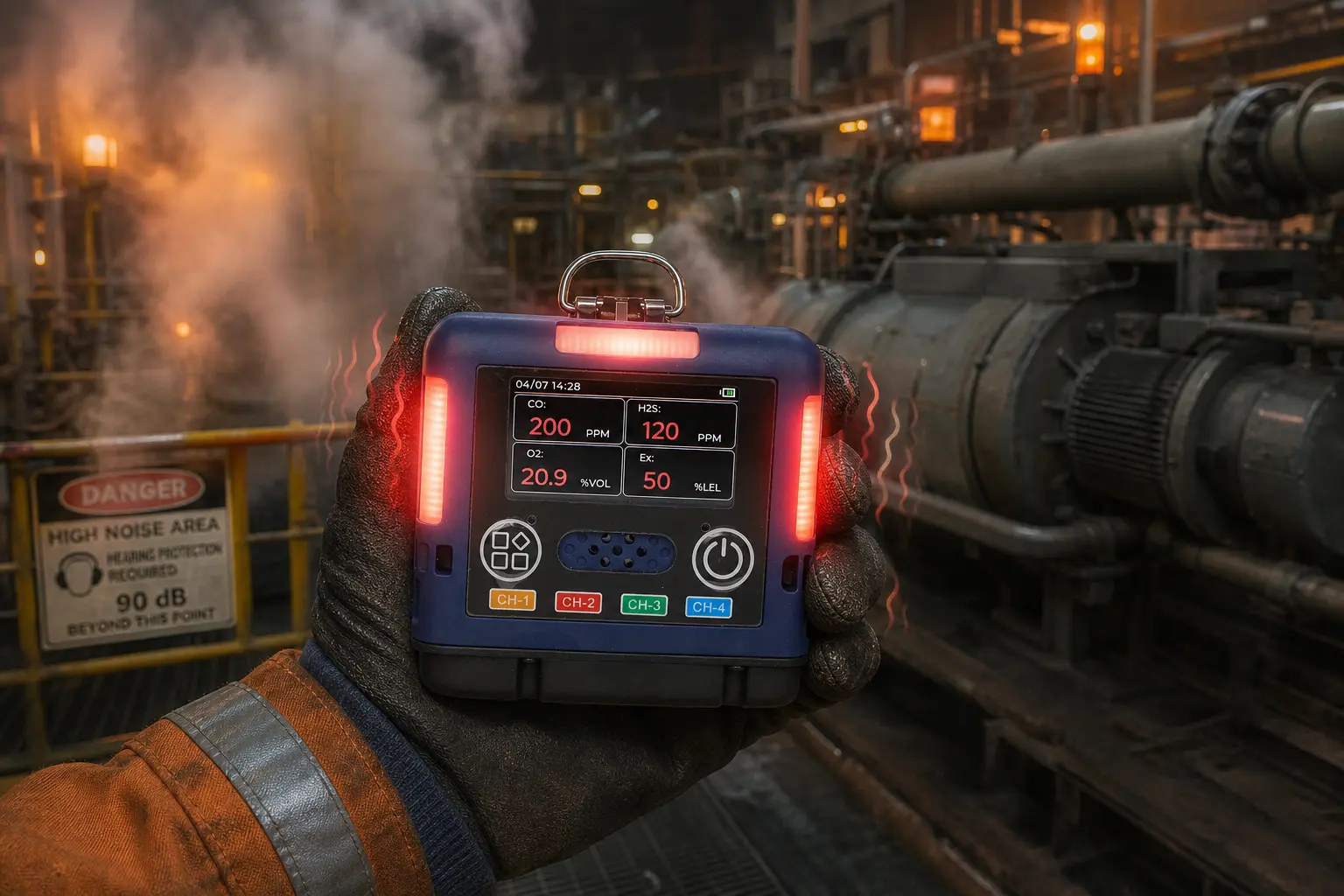 Otywell G60 4 gas monitor