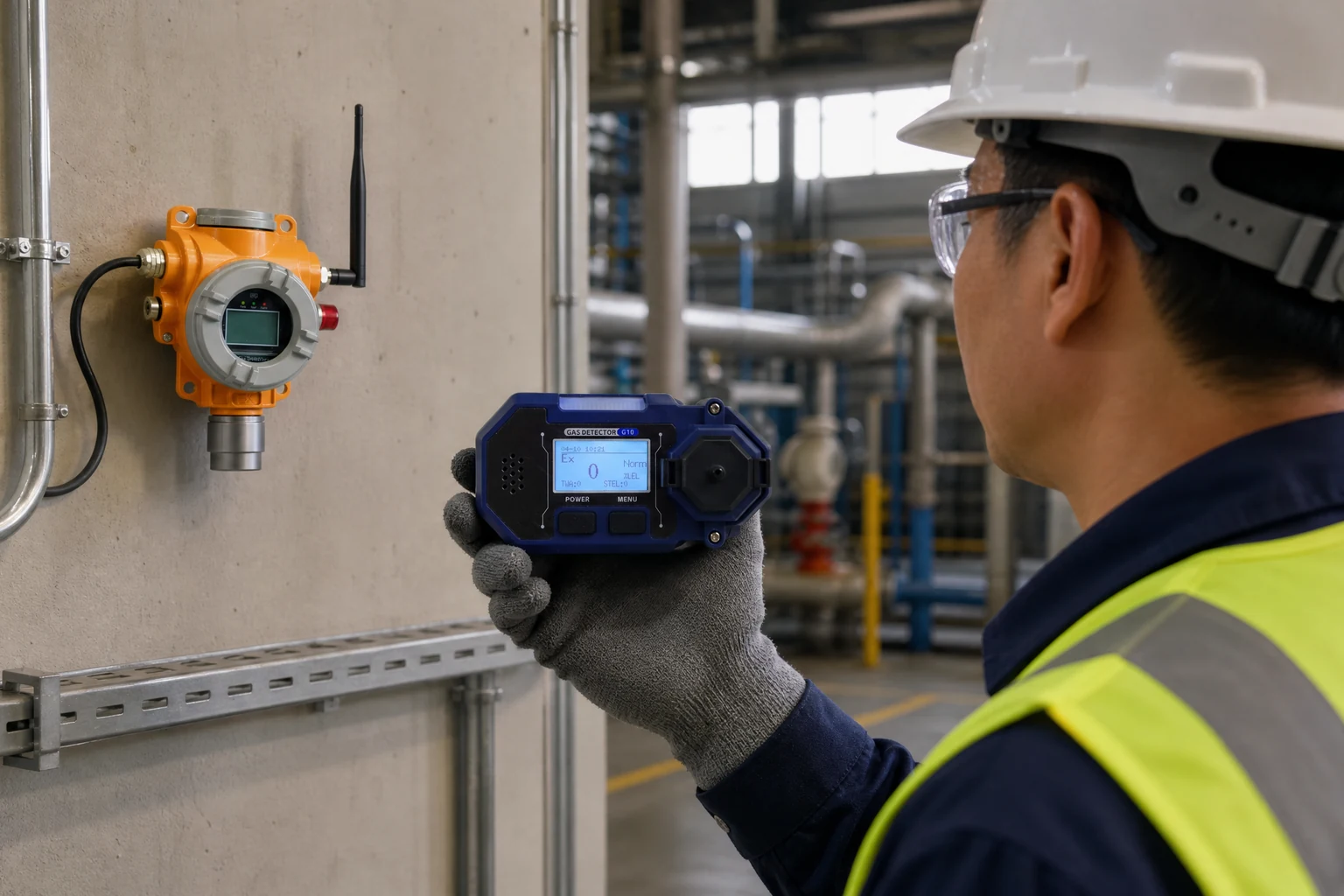 Industrial settings considered in an oxygen monitoring assessment