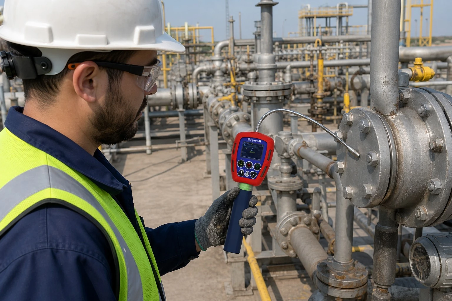 Portable methane detector options for industrial inspection and personal monitoring