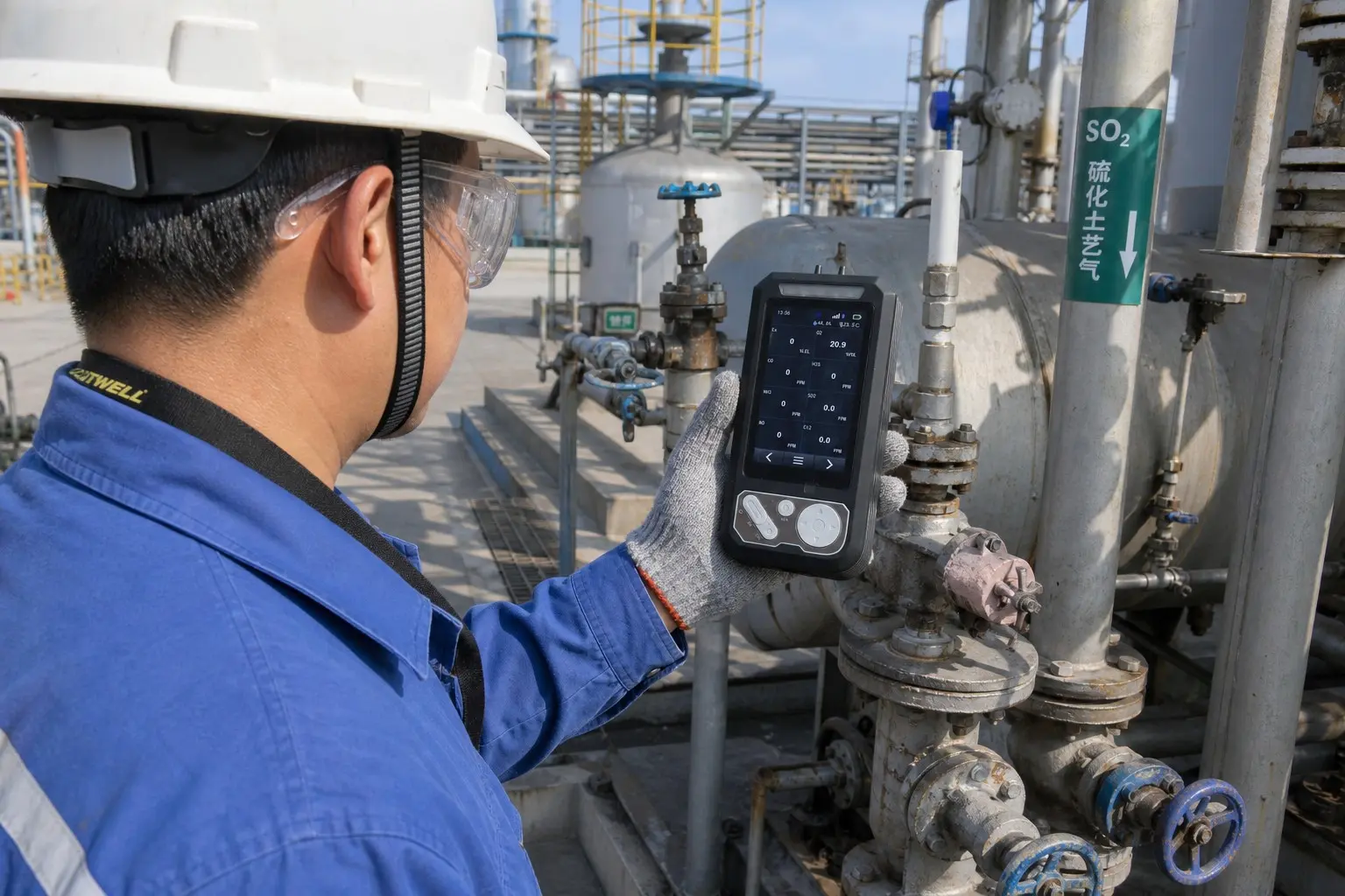 Sulfur dioxide detector selection guide for fixed and portable industrial SO2 monitoring